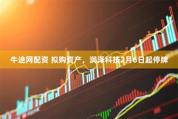 牛途网配资 拟购资产，润泽科技2月6日起停牌